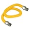 Flextron Gas Line Hose 5/8'' O.D.x60'' Len 3/4" FIP Fittings Yellow Coated Stainless Steel Flexible Connector FTGC-YC12-60O - alternate 1